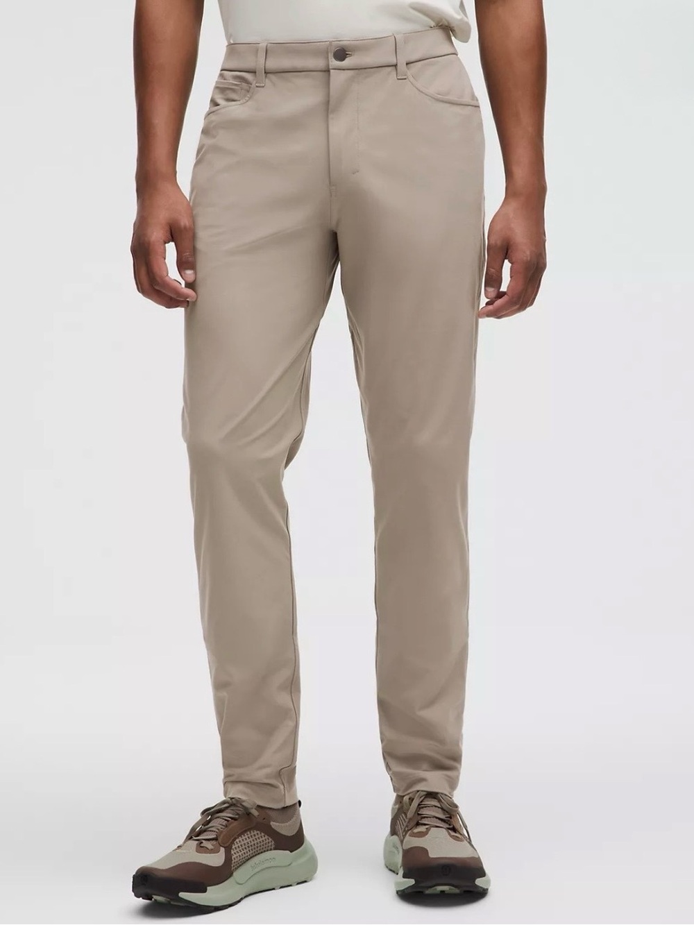 Lululemon ABC Slim Fit 5 Pocket Pant Men's in Medium Khaki 33